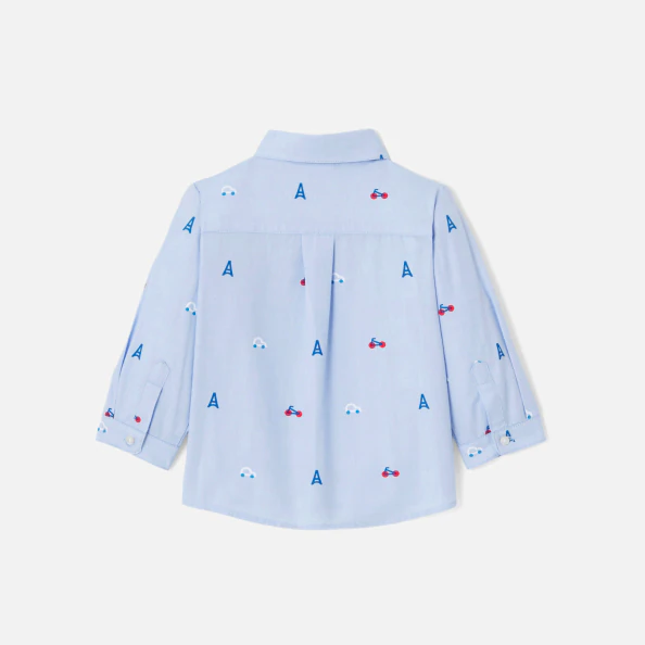 Chemise bébé garçon imprimée