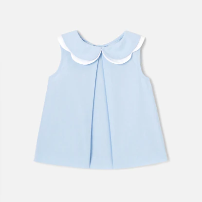 Blouse sans manches bébé fille