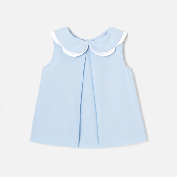 Blouse sans manches bébé fille