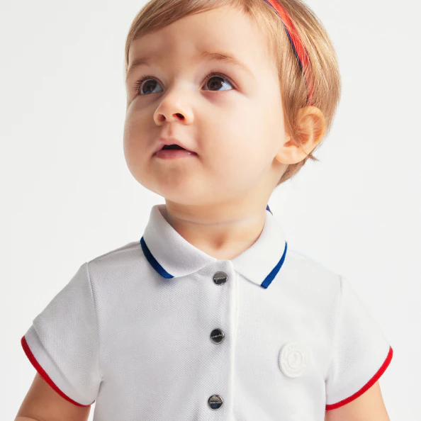 Robe polo bébé fille