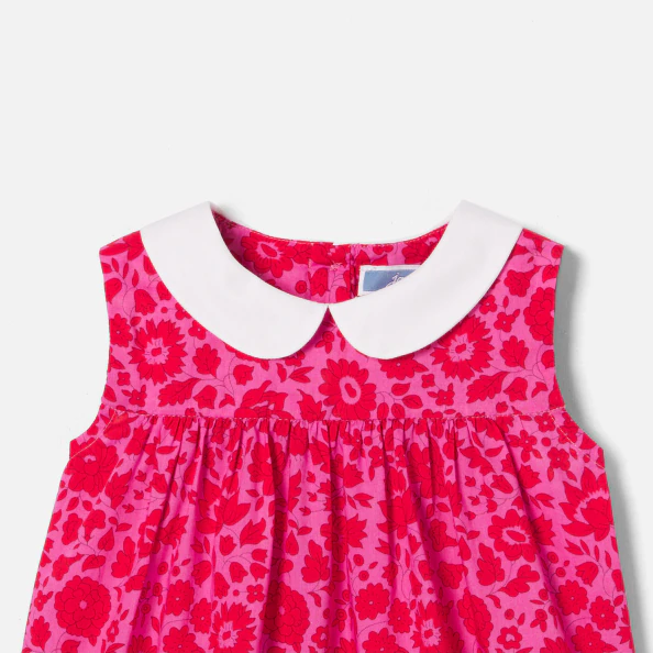 Blouse bébé fille en tissu Liberty