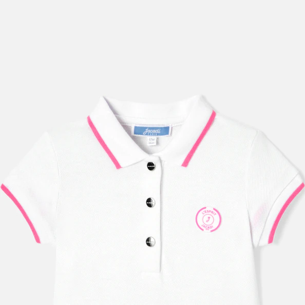 Robe polo bébé fille