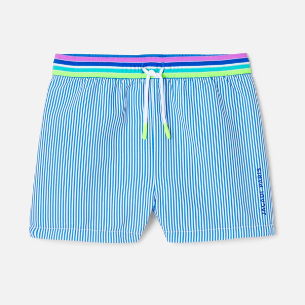 Short de bain enfant garçon rayé