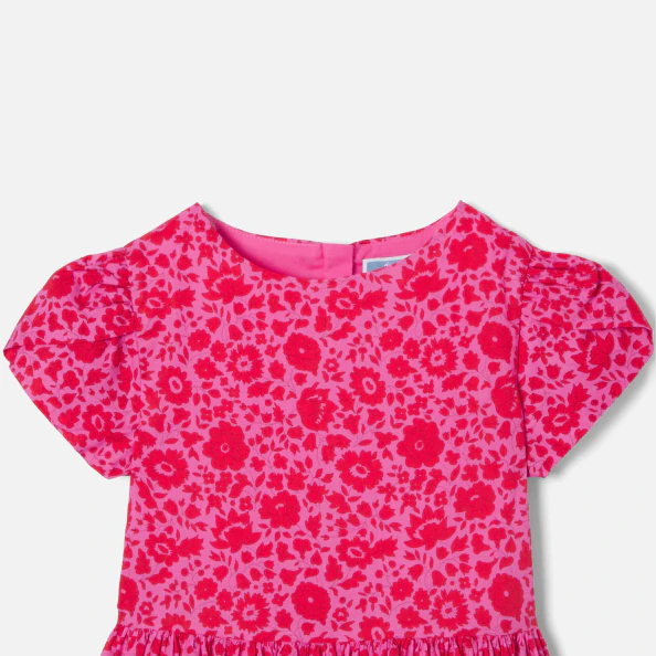 Robe enfant fille en tissu Liberty