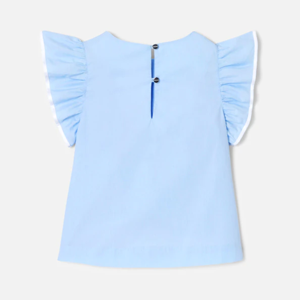 Blouse enfant fille en fil à fil