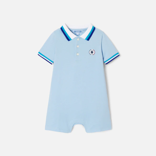 Combishort polo bébé garçon