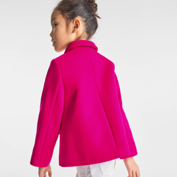 Manteau court enfant fille