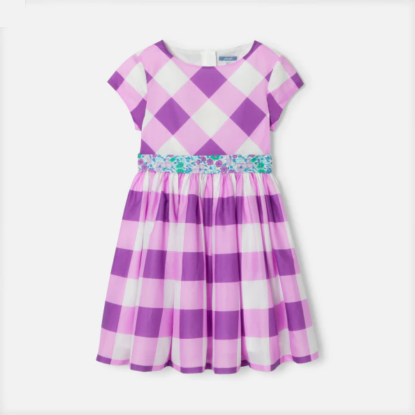 Robe enfant fille en vichy