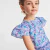 Robe enfant fille en tissu Liberty