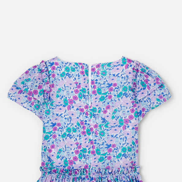 Robe enfant fille en tissu Liberty