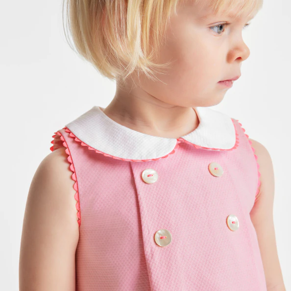 Robe bébé fille coupe trapèze