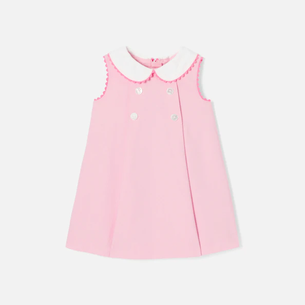 Robe bébé fille coupe trapèze