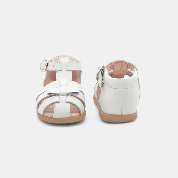 Sandales bébé fille en cuir