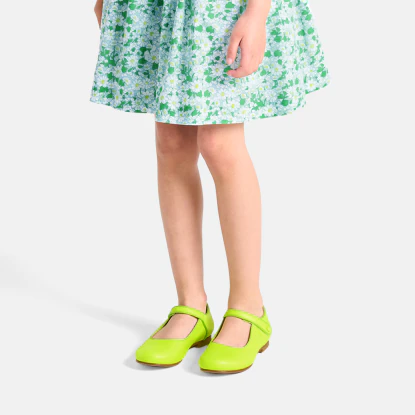 Charles IX enfant fille en cuir lisse