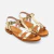 Sandales enfant fille en cuir