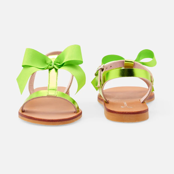 Sandales enfant fille en cuir