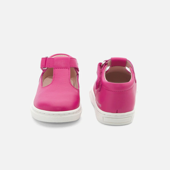 Salomés bébé fille en cuir