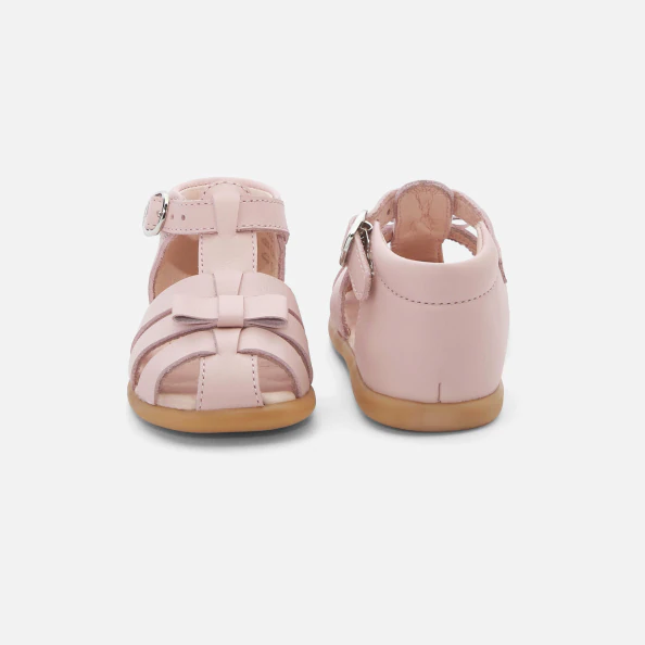 Sandales bébé fille en cuir