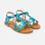 Sandales enfant fille en cuir