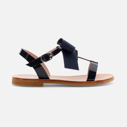 Sandales enfant fille en cuir