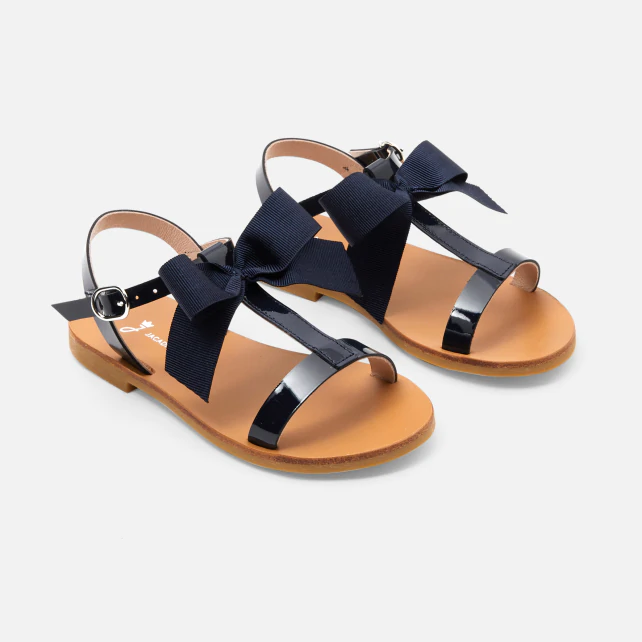 Sandales enfant fille en cuir