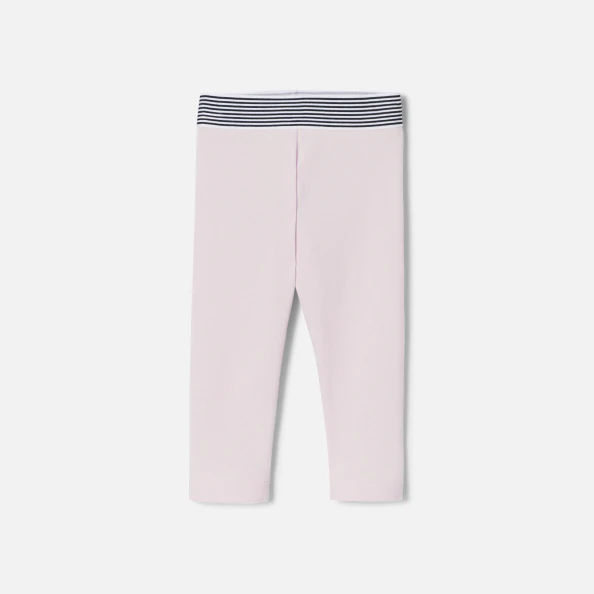 Legging bébé fille en maille piquée