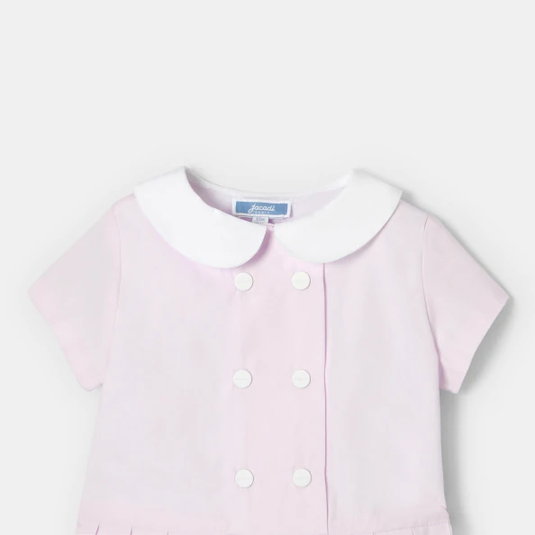 Robe bébé fille en popeline