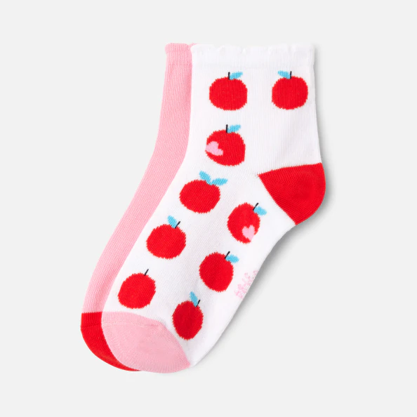 Duo de chaussettes enfant fille