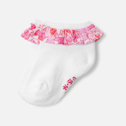 Chaussettes bébé fille volantée