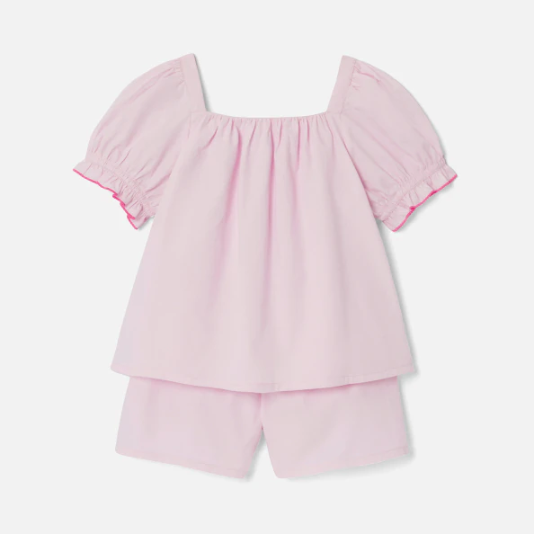 Pyjama short enfant fille