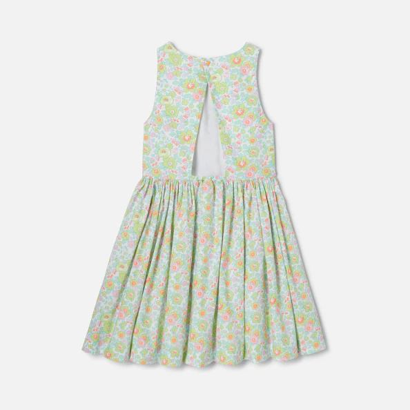 Robe enfant fille en tissu Liberty