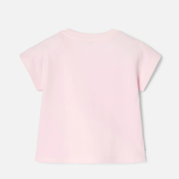 T-shirt enfant fille coupe carrée