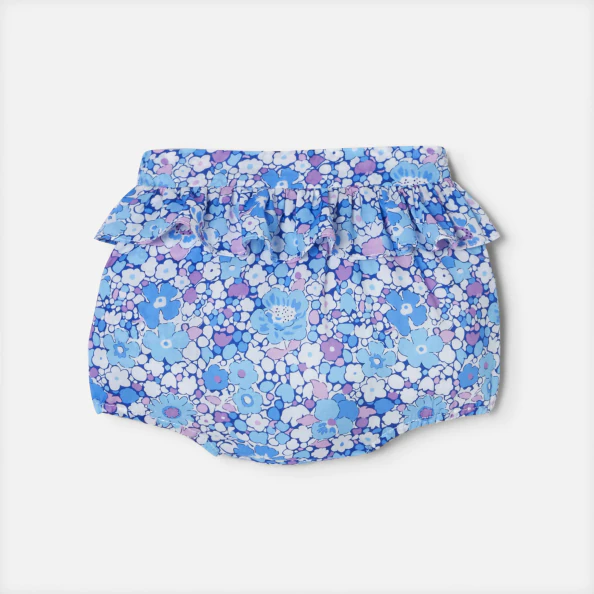 Ensemble bébé fille à culotte volantée