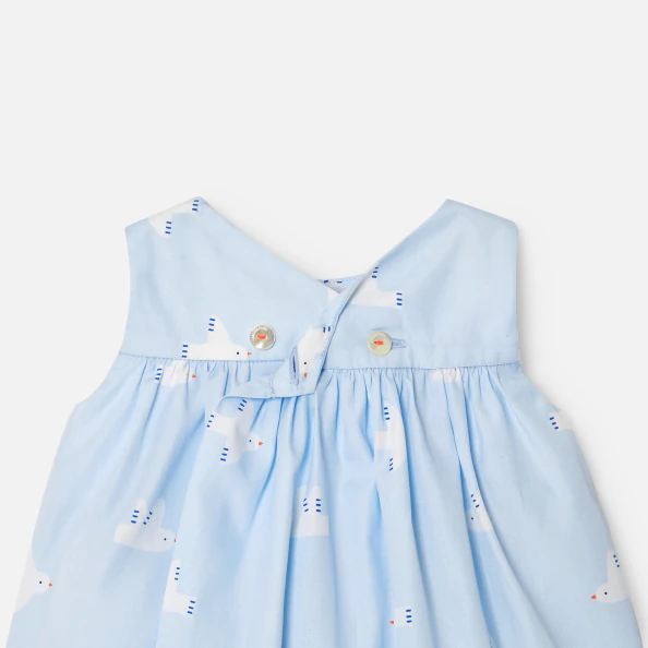 Robe bébé fille en popeline