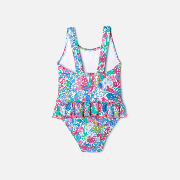 Maillot de bain bébé fille en tissu Liberty