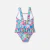 Maillot de bain bébé fille en tissu Liberty