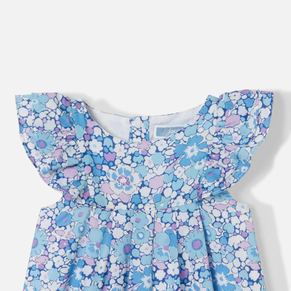 Robe bébé fille en tissu Liberty 