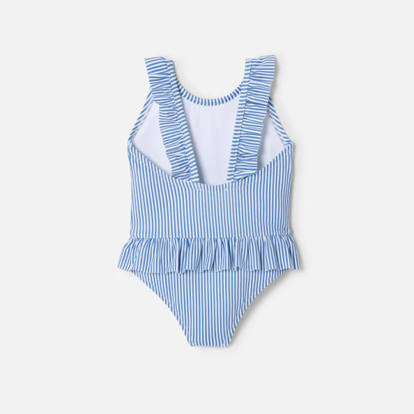 Maillot de bain bébé fille rayé