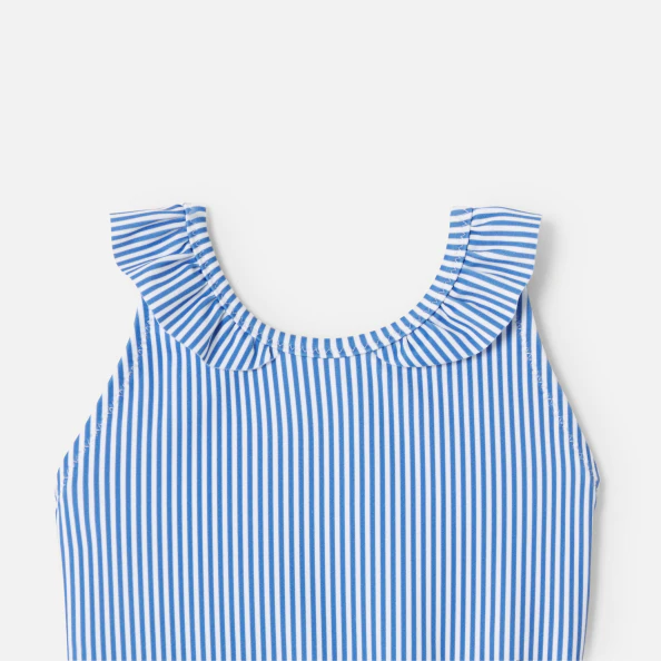 Maillot de bain bébé fille rayé