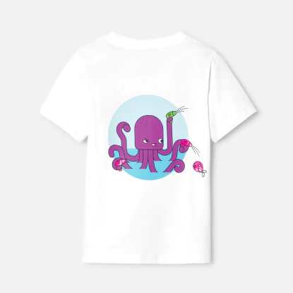 T-shirt enfant garçon en coton biologique