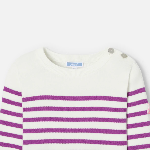 Pull marinière enfant fille