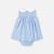 Robe bébé fille en chambray