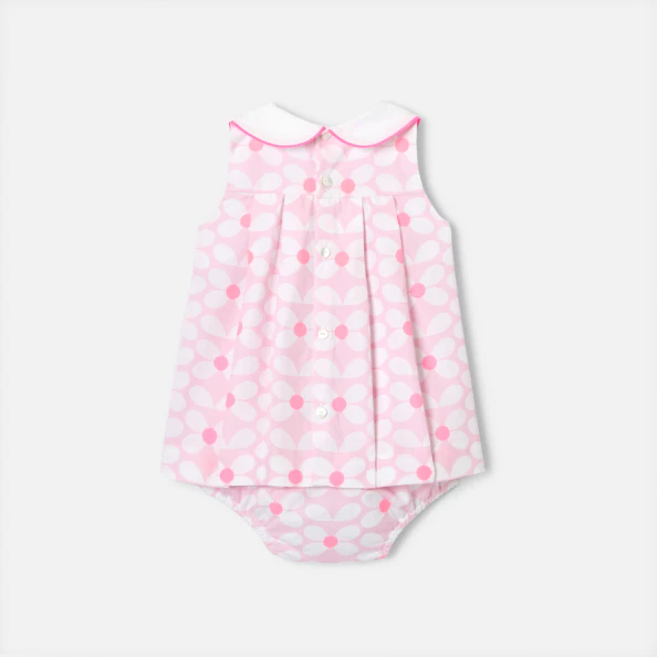 Robe bébé fille imprimé floral