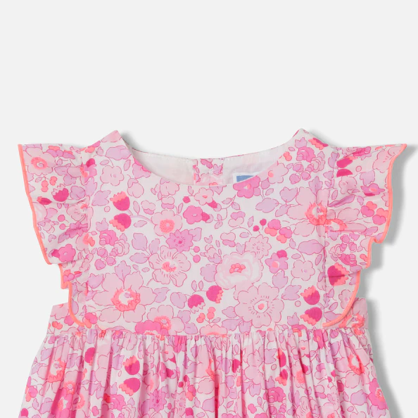 Robe bébé fille en tissu Liberty 