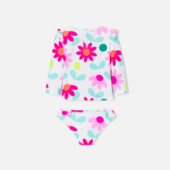 Maillot de bain bébé fille anti-UV