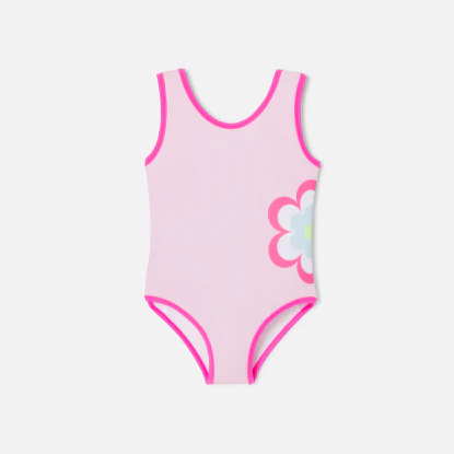 Maillot de bain bébé fille motif fleur