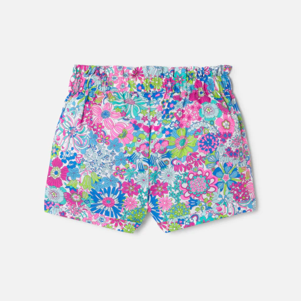 Short enfant fille en tissu Liberty