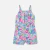 Combishort enfant fille en tissu Liberty