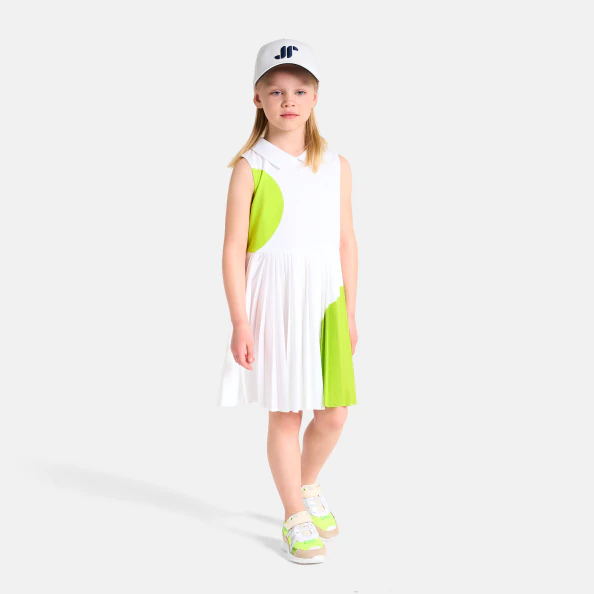 Robe esprit tennis enfant fille