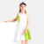 Robe esprit tennis enfant fille